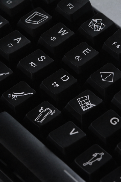 Fortnite Keycaps - Black