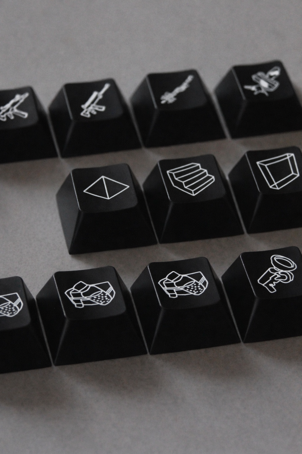 Fortnite Keycaps - Black