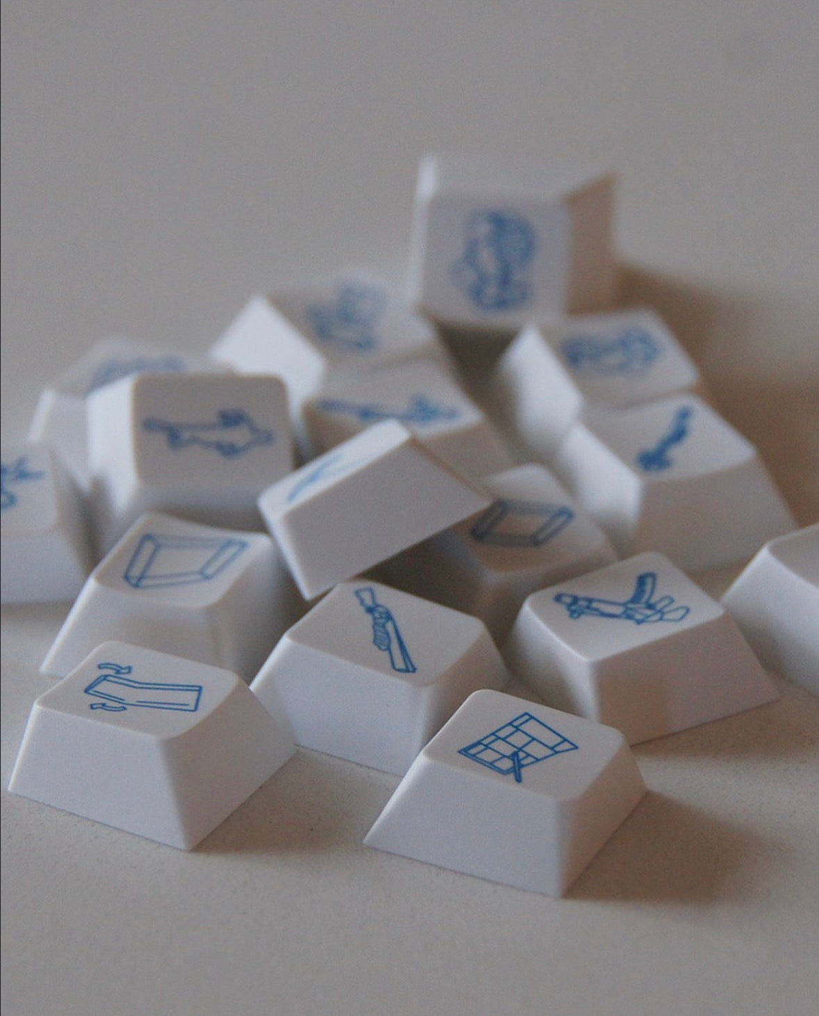 Fortnite Keycaps - White